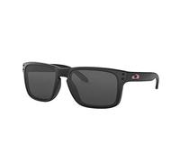 Oakley Damen Holbrook Sonnenbrille, Einheitsgröße, Black Flag Icon/Grey, Medium