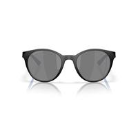 Oakley Damen Oo9474 Spindrift Runde Sonnenbrille, Mattschwarz/Prizm Schwarz, polarisiert, 52 mm