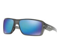 Oakley Double Edge Grey Smoke Prizm Sapphire Iridium Polarized