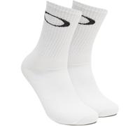 Oakley Ellipse Crew-Socken für Herren, Weiss/opulenter Garten, Medium