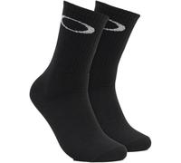 Oakley Ellipse Crew-Socken, Schwarz, Large