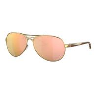Oakley - Women's Feedback Prizm S3 (VLT 13%) - Sonnenbrille beige (Satin Rose Gold)