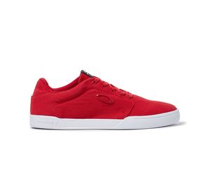 Oakley Flyer Schnüre-up Red Canvas Herren Plimsolls 13551 465 EU 46.5 / UK 11,5