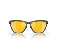 Oakley FROGSKINS RANGE 0OO9284 928408 polarisiert Kunststoff Rund Grün/Grün Sonnenbrille, Sunglasses