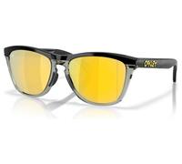 Oakley Frogskins Range 2025 Tour de France Brille matte black mit glas Prizm 24K Polarized