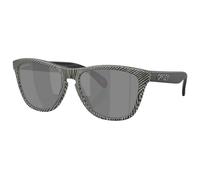 Oakley Frogskins Sonnenbrille Prizm Black/CAT3 Matte Grey Ink Fingerprint