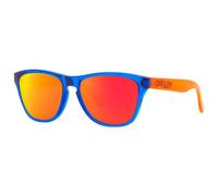 Oakley Frogskins XXS Kinderbrille blau/orange prizm ruby