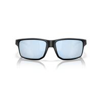 Oakley GIBSTON XL 0OO9470 947004 polarisiert Kunststoff Rechteckig Schwarz/Schwarz Sonnenbrille, Sunglasses