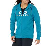 Oakley Herren Bark Full Zip Hoodie 2.0, Aurora Blue, Medium
