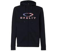 Oakley Bark 2.0 Full Zip Kapuzenjacke schwarz/USA-Logo - XL