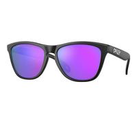 Oakley Herren OO9013 FROGSKINS 9013H6 Sonnenbrillen O_matter Schwarz Violett Quadratisch Normal Prizm
