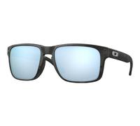 OAKLEY Herren Brille HOLBROOK (OO9102) ONE SIZE MATTE BLACK CAMO/PRIZM DEEP WATER POLARIZED