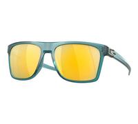 OAKLEY Herren Brille LEFFINGWELL (0OO9100) ONE SIZE MATTE ARTIC SURF/PRIZM 24K POLARIZED
