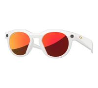 OAKLEY Herren Brille META HSTN (0OW8002) ONE SIZE WARM GREY/PRIZM RUBY