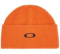 Oakley Herren Ellipse Ribbed Beanie-Mütze, Fuchsrot, Einheitsgröße