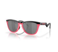 Oakley Frogskins Hybrid Matte Black/Neon Pink - Prizm Black Schwarz Modell 2024 | Größe: One Size