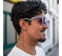 Oakley Herren Frogskins™ Hybrid Sonnenbrillen Matte Lilac,Prizm Clear One Size