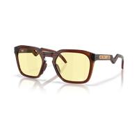 Oakley Herren Hstn Sq 100 Thieves Collection Sonnenbrillen Dark Amber One Size