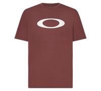 Oakley O-Bold Ellipse T-Shirt dunkelrot/weiß - L