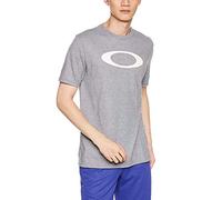 Oakley Mens Herren O-Bold Ellipse Hemd, Athletic Heather Grey, X-Groß