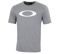 Oakley Herren O-Bold Ellipse Tee Hemd, Athletic Heather Grey, XX-Large