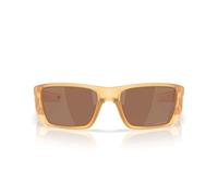 Oakley Herren Oo9096 Brennstoffzellen-Sonnenbrille, Matt Transparent Light Curry/Prizm Tungsten, 60 mm