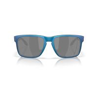 Oakley Herren OO9417 Holbrook XL Square Sonnenbrille, Mattes Cyan/Blau Colorshift/Prizm Schwarz, polarisiert, 59 mm