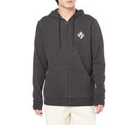 Oakley Herren Palms B1b durchgehendem Reißverschluss Sweatshirt, grau dunkel meliert, Medium