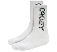 Oakley Herren PCS B1B Socken 2.0 (3 Stück), Weiss/opulenter Garten, Large