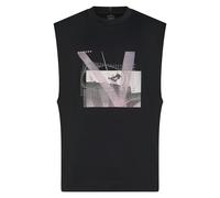 Oakley Herren Skate Tank Top, Blackout, Mittel