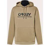 OAKLEY Herren Sweatshirt RIDER LONG 2.0 HOODIE (FOA402381) S PEBBLE