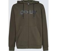 OAKLEY Herren SWEATSHIRT TEDDY FULL ZIP HODDIE (FOA403057) S NEW DARK BRUSH/BLACK