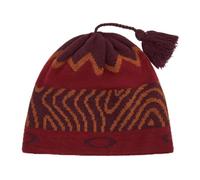 Oakley Herren Team Collection Nordic Tassle Beanie-Mütze, Grenache Norwegen Muster, Einheitsgröße