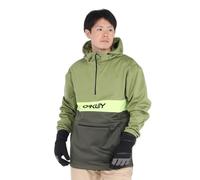 Oakley Herren Thermonuclear Protection Nose Grab Softshell Hoodie, Dunkle Bürste/Farn, Large