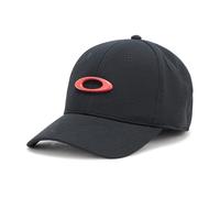 Oakley Herren Tincan Cap, Pitch Black/Flame Red, large