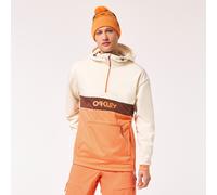 Oakley Herren Tnp Nose Grab Softshell Hoodie White,Orange XL