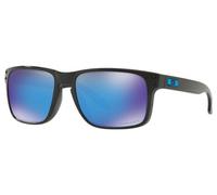 oakley holbrook sonnenbrille schwarz prizm sapphire oo9102 f555