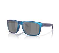 OAKLEY Holbrook XL Sonnenbrille Matte Cyan/blau Colorshift - Prizm schwarz Polarized Gläser - Extra Breit