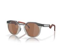 Oakley HSTN OO 9242 Herren-Sonnenbrille, Carbon/Prizm Wolfram, 52/21/142, Mattes Karbongrau, 52 EU