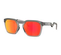 Oakley - Hstn Sq Matte Grey Smoke Prizm Ruby - Sonnenbrille Gris Sans
