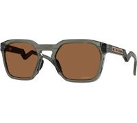 OAKLEY HSTN SQ Sonnenbrille grey smoke/prizm bronze