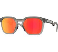 OAKLEY HSTN SQ Sonnenbrille matte grey smoke/prizm ruby
