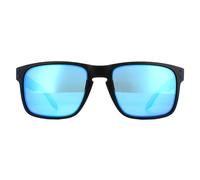 Oakley Lunettes De Soleil Holbrook Oo9102-H0 Mat Noir Prizmatic PRIZM SAPPHIRE POLARISÉ Einheitsgröße