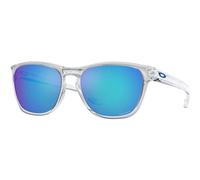Oakley - Sonnenbrille - Manorburn Polished Clear Prizm Sapphire - Weiß Weiß one size