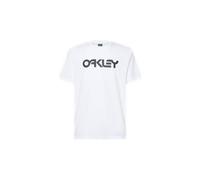 Oakley T‑Shirt Mark II Tee 2.0 weiß mit schwarzem Logo Größe M