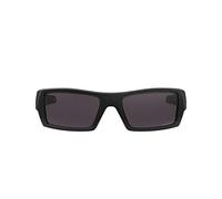 Oakley Men's OO9014 Gascan Sunglasses, Matte Black/Prizm Grey Polarized, 60 mm