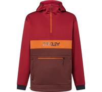 Oakley Men's Tnp Nose Grab Softshell Hoodie Grenache/iron Red M