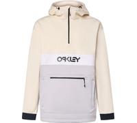 Oakley Men's Tnp Nose Grab Softshell Hoodie Lunar Rock/arctic White M