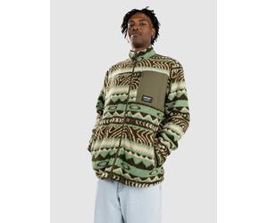 Oakley Mountain Fire Sherpa Sweatjacke green norway pattern Herren Gr. S
