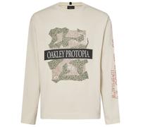 Oakley - MTN Ridge L/S Tee - Longsleeve, Gr. XL, beige (Mist)